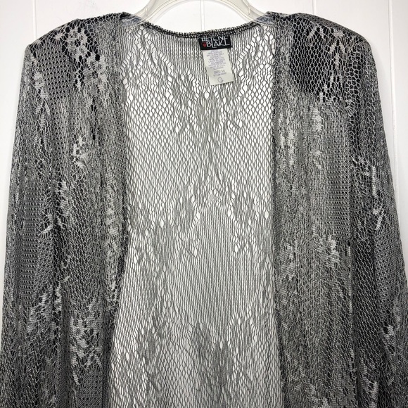 NWT Helene Blake open front lace cardigan. Size 14 - Picture 2 of 7